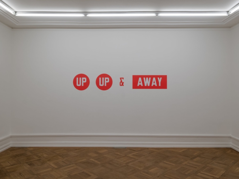 Image for Lawrence Weiner: AS LONG AS IT LASTS, at Mai 36 Galerie