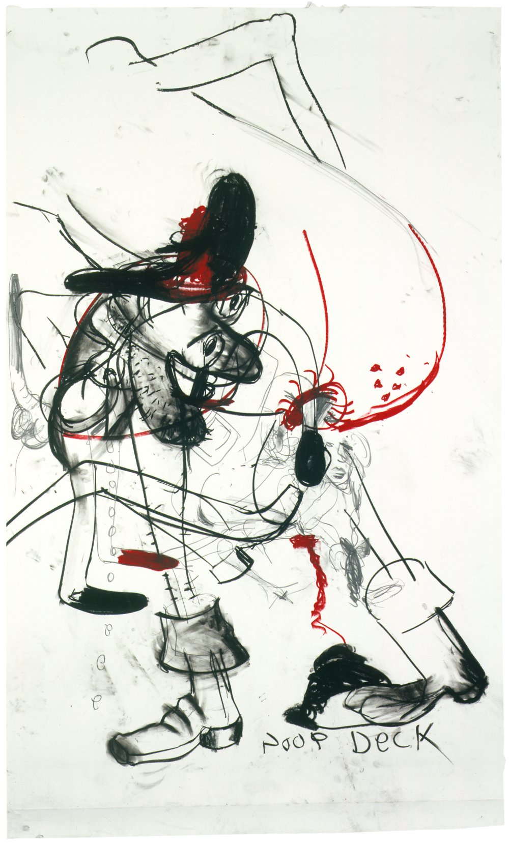 Paul McCarthy, Large Pirate Drawing (Poop Deck), 2001