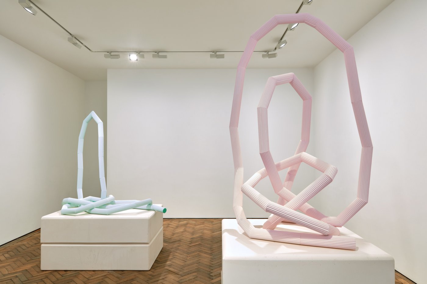 Installation image for Eva Rothschild: Our Life, Our Sweetness and Our Hope, at Modern Art