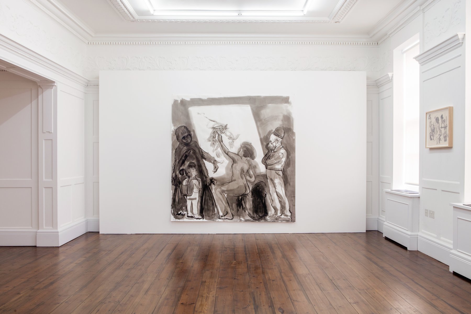Installation image for Kara Walker: Ring Around the Rosy, at Sprüth Magers