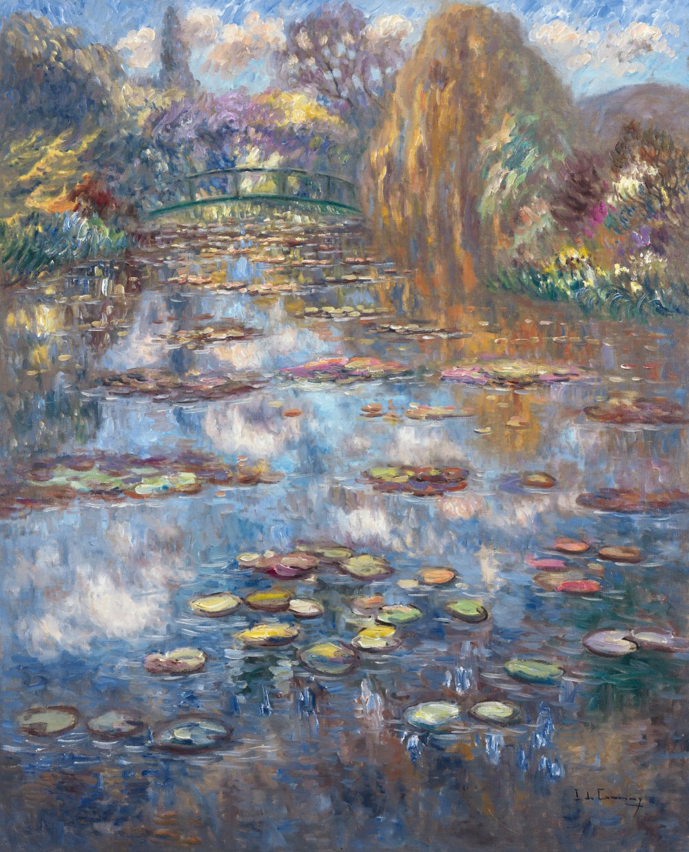 Isabelle de Ganay, Pont de Claude Monet