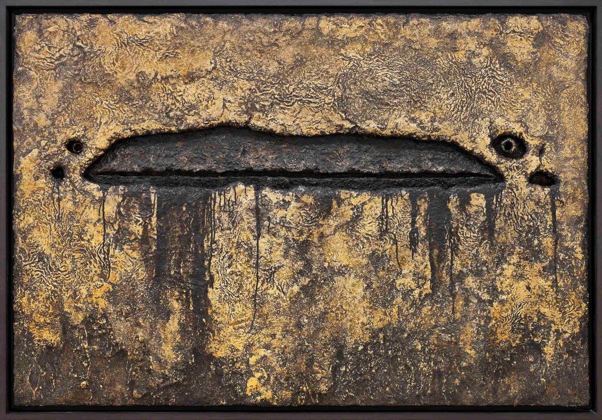 Christo, Untitled (Cratères), 1960
