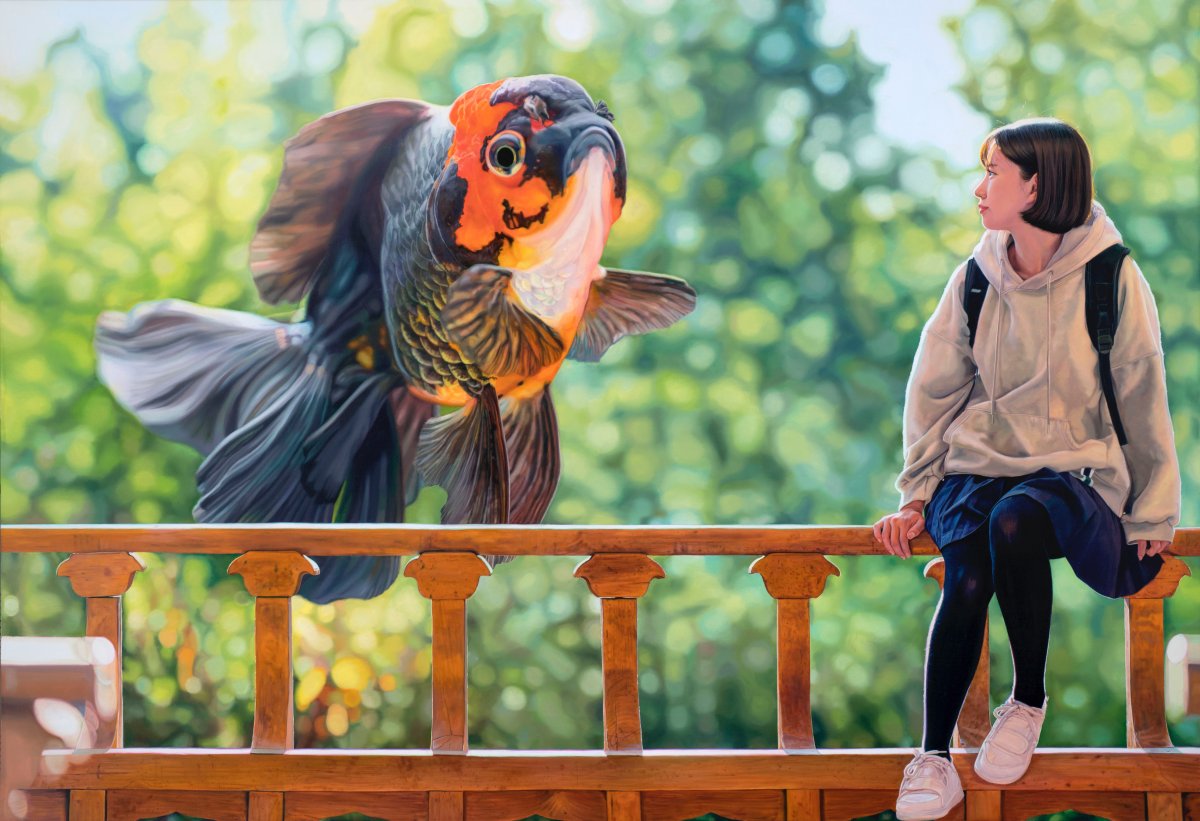 Jeong Woojae, Afterglow - Coloured in Fingertips, 2022