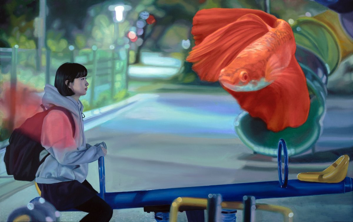 Jeong Woojae, Afterglow - Seesaw, 2022