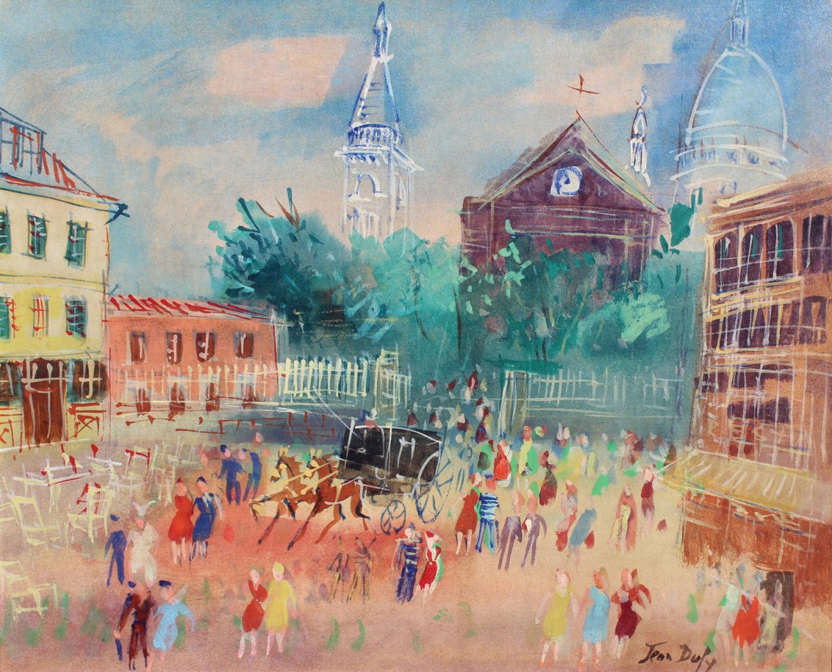 Jean Dufy, Place du Tertre