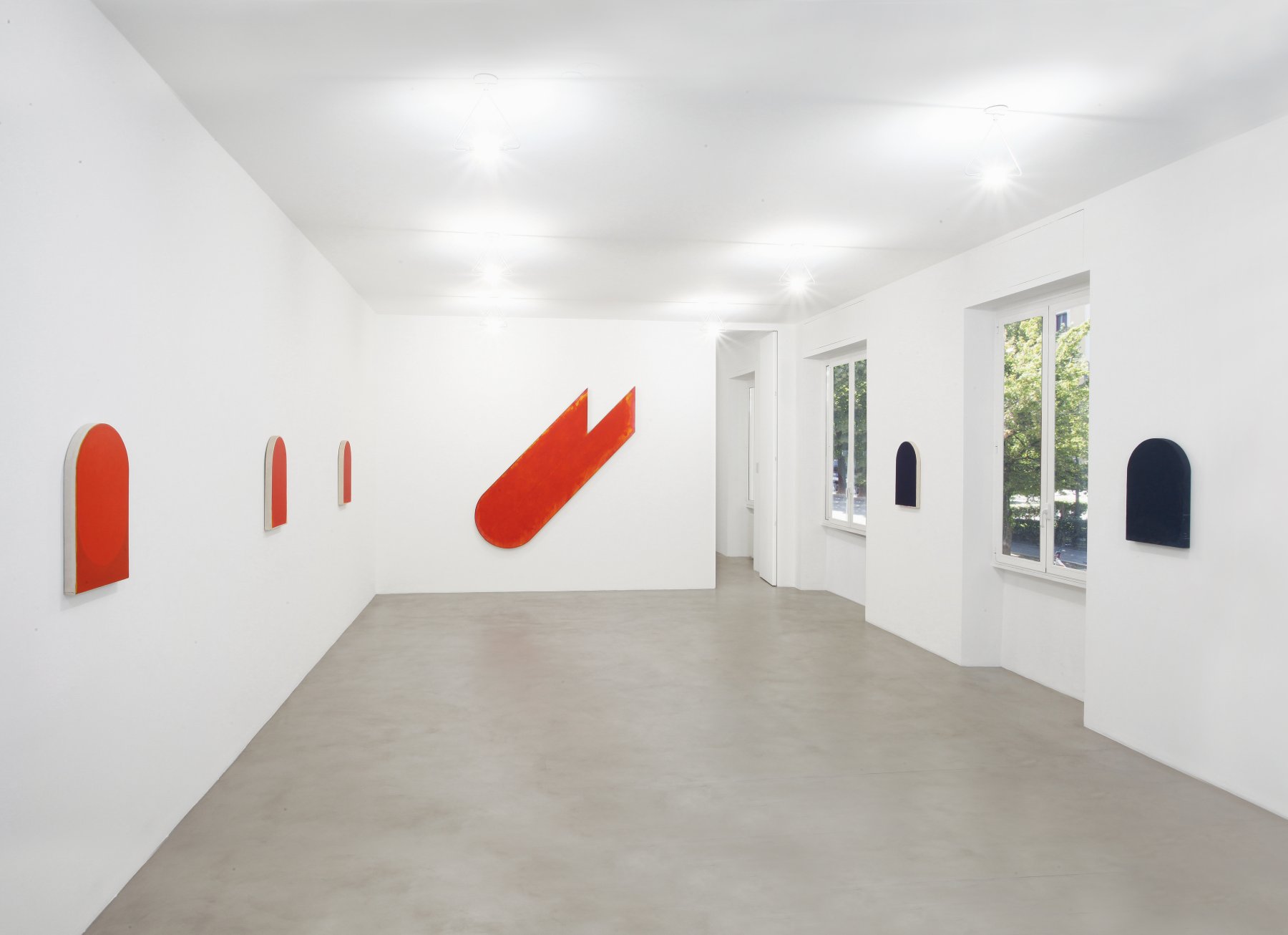 Installation image for Rodolfo Aricò: The Dissonant Image, at A arte Invernizzi