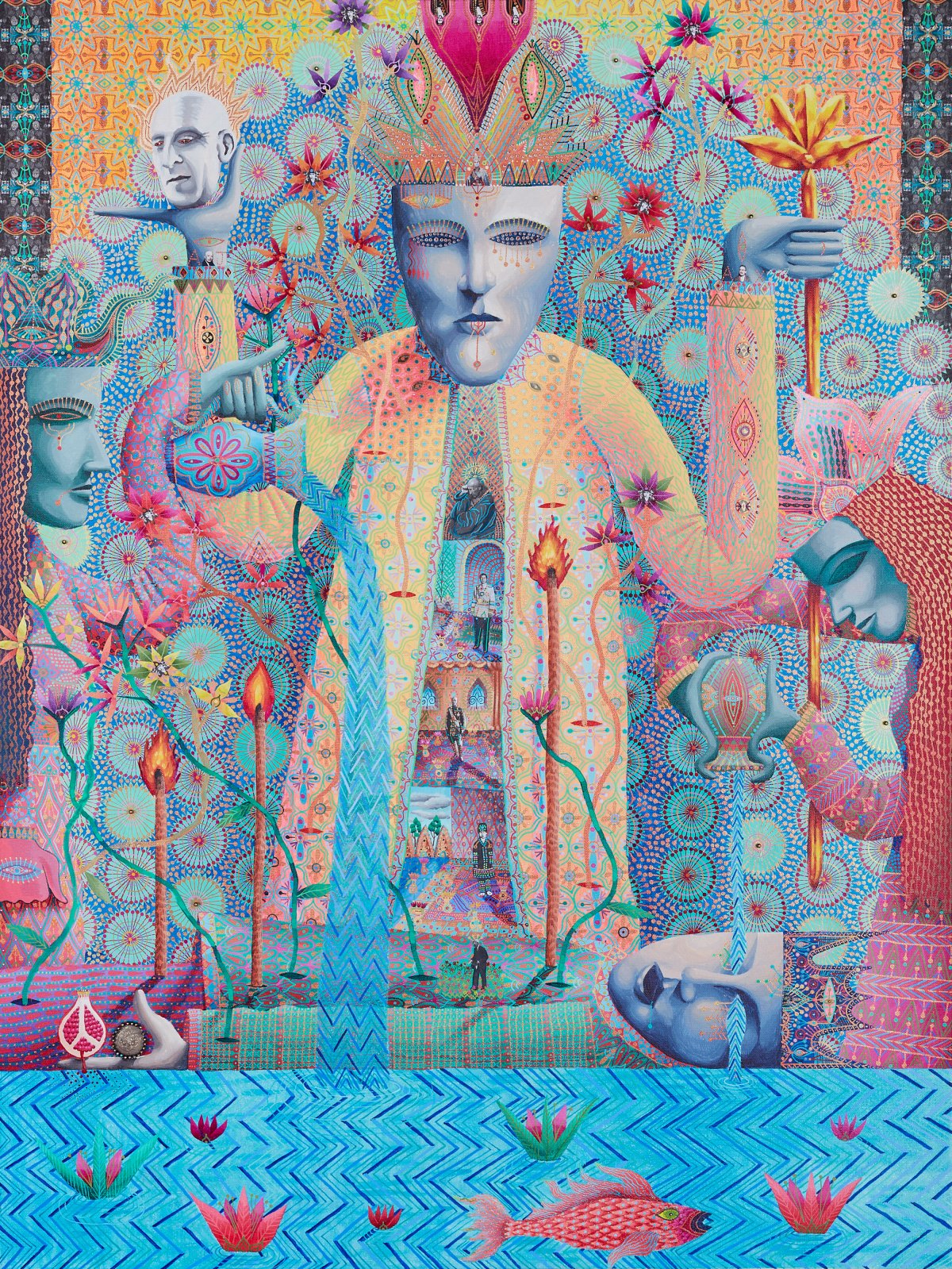 Andrew Maughan, Marc Padeu & Asad Faulwell, Inner Sanctum, 2022
