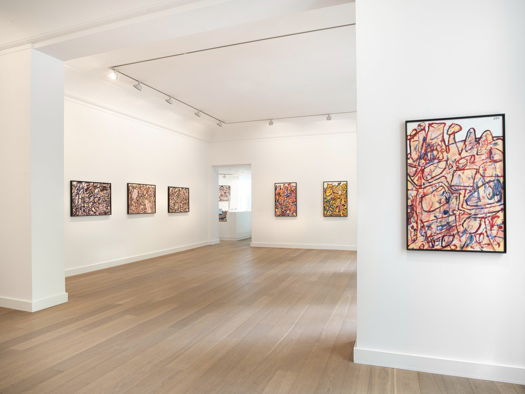 Image for Jean Dubuffet: Paysages et lieux de promenade, at Galerie Lelong