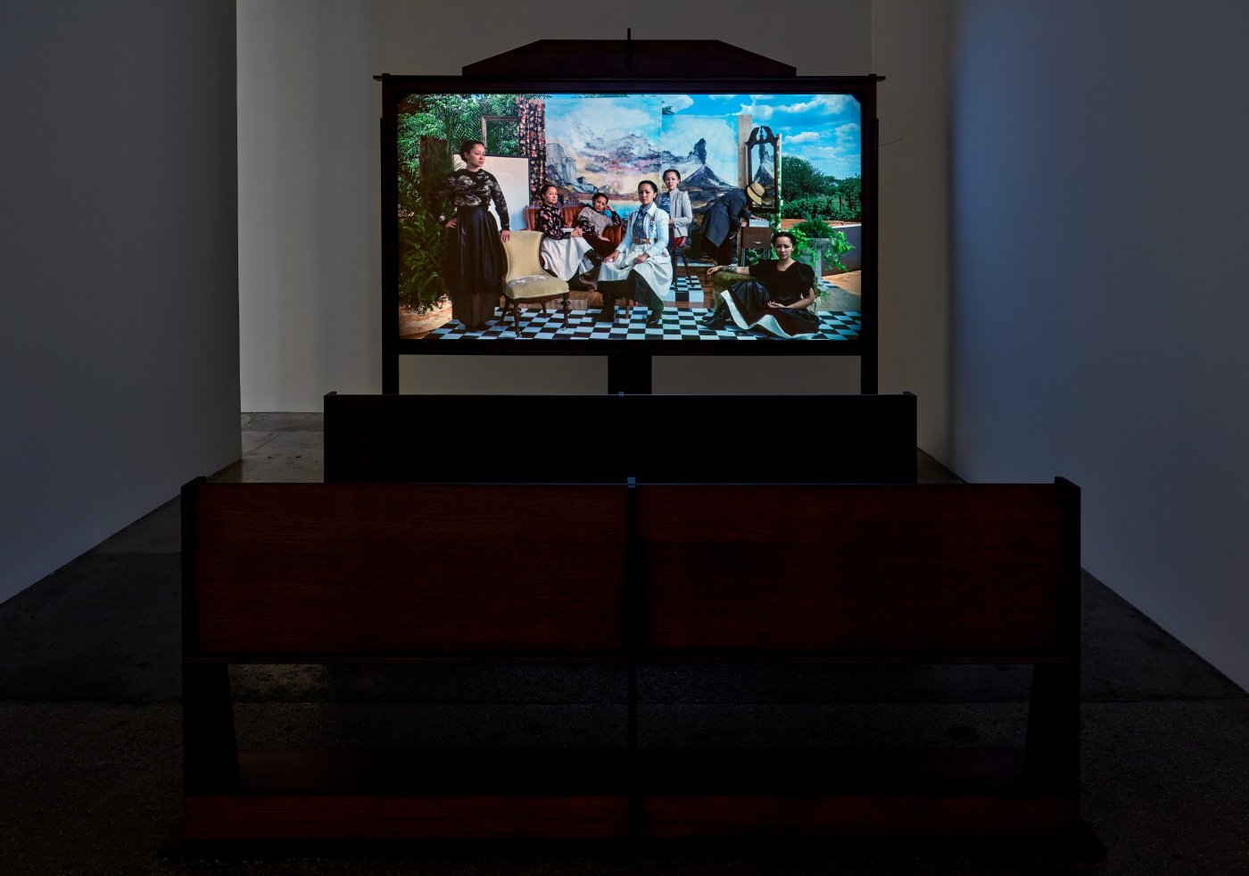 Installation image for Pamela Phatsimo Sunstrum: I have withheld much more than I have written, at Galerie Lelong & Co.