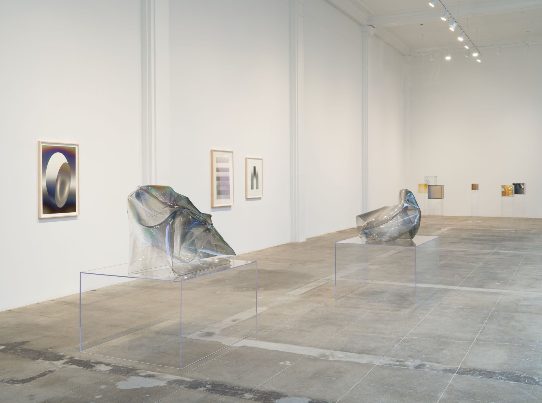 Image for Larry Bell & John Chamberlain, at Hauser & Wirth Downtown