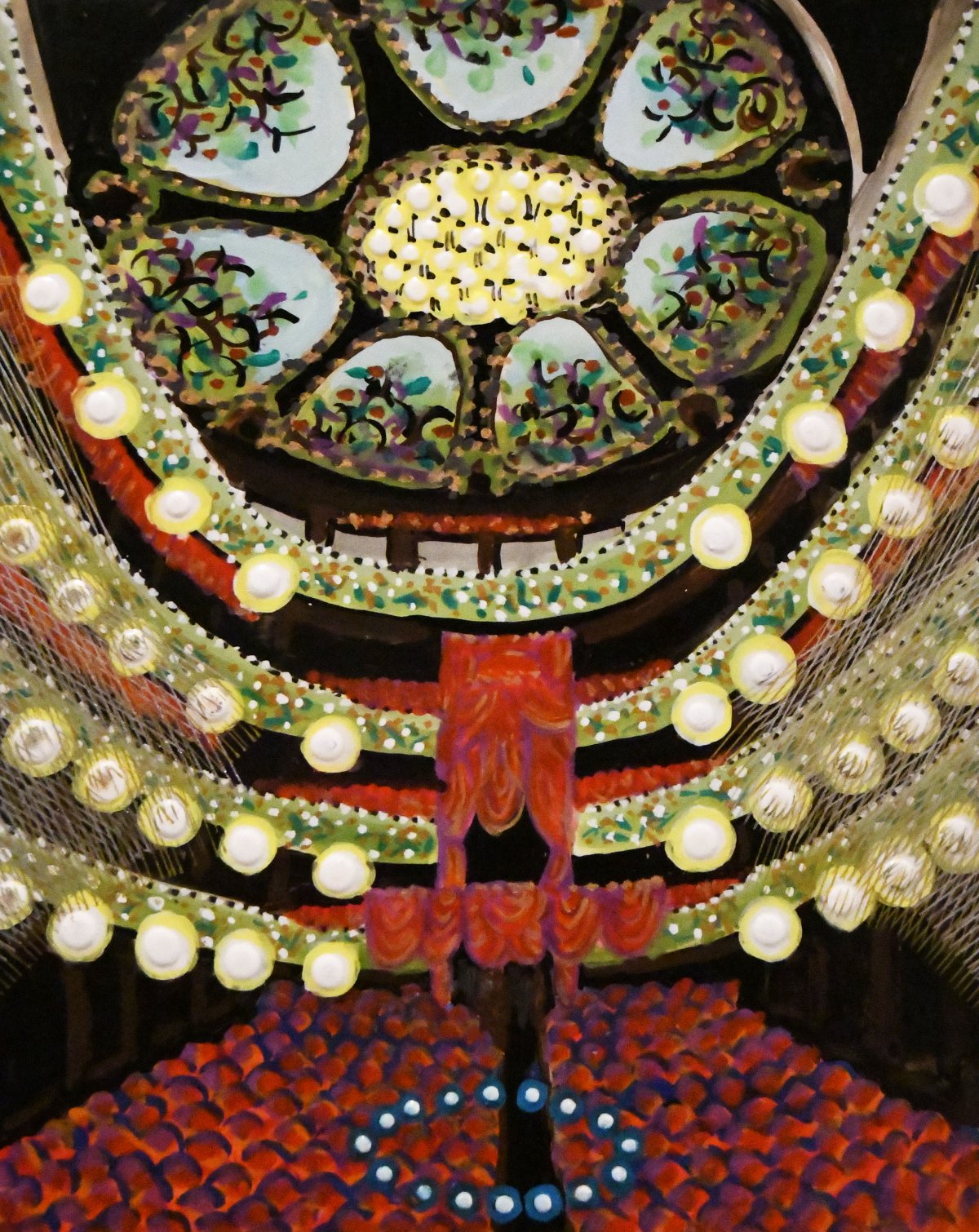 Michiko Itatani, Cosmic Wanderlust From HyperBaroque 13-K-35, 2013
