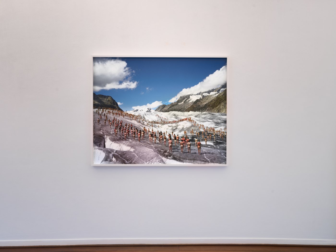 Installation image for Spencer Tunick: Public Interventions, at Reflex