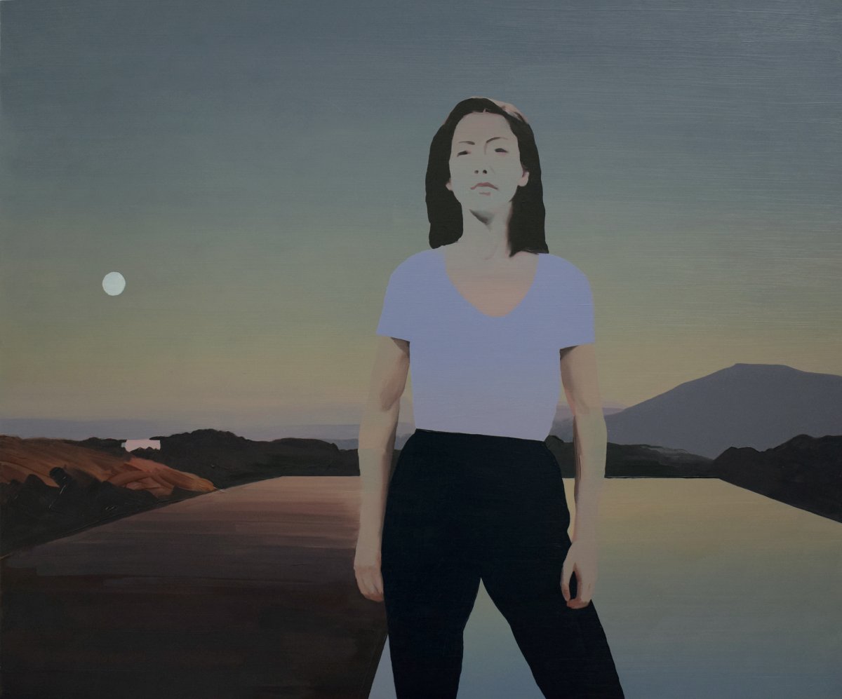 Jarek Puczel, The Girl and the Moon, 2022