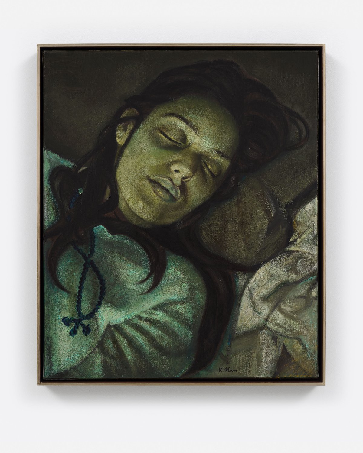 Victor Man, Eyelids, Towards Evening, 2022