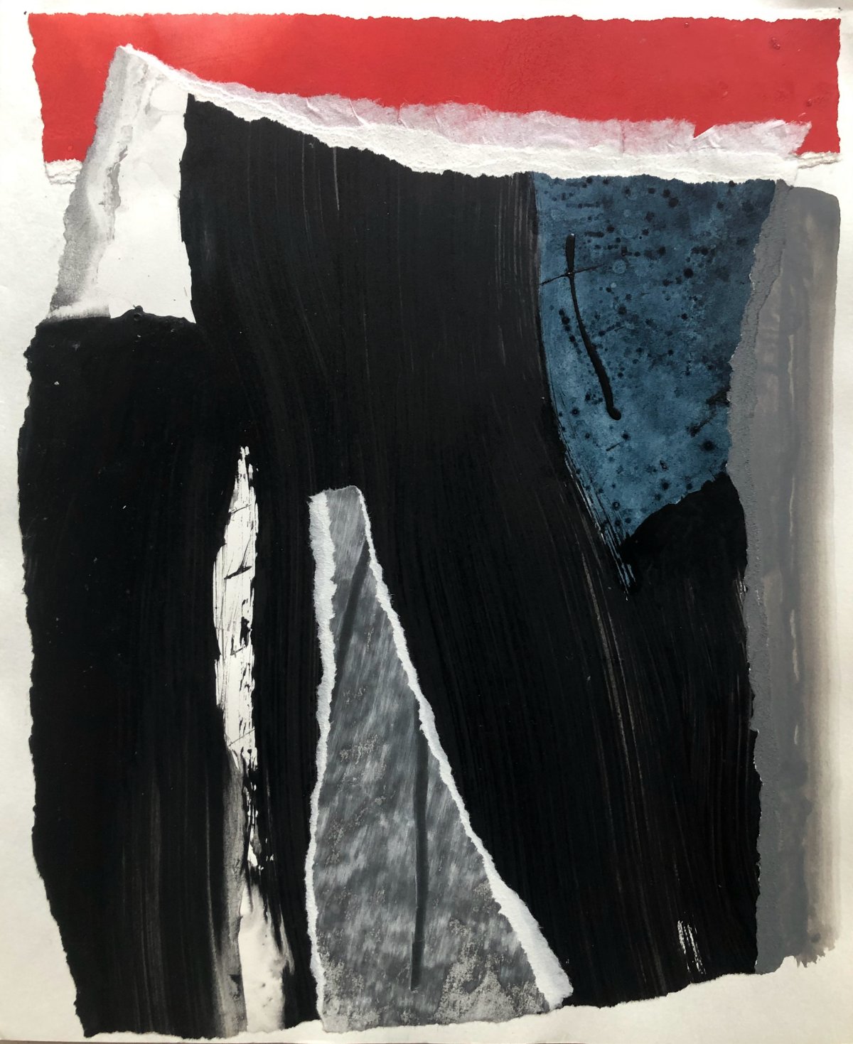 William Manning, Collage Book #4 NO 67, 11-1991