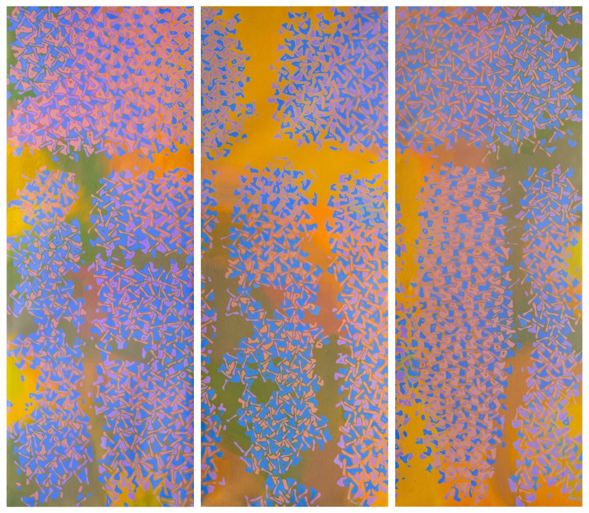 Fritz Rauh, 1975-002 - Triptych