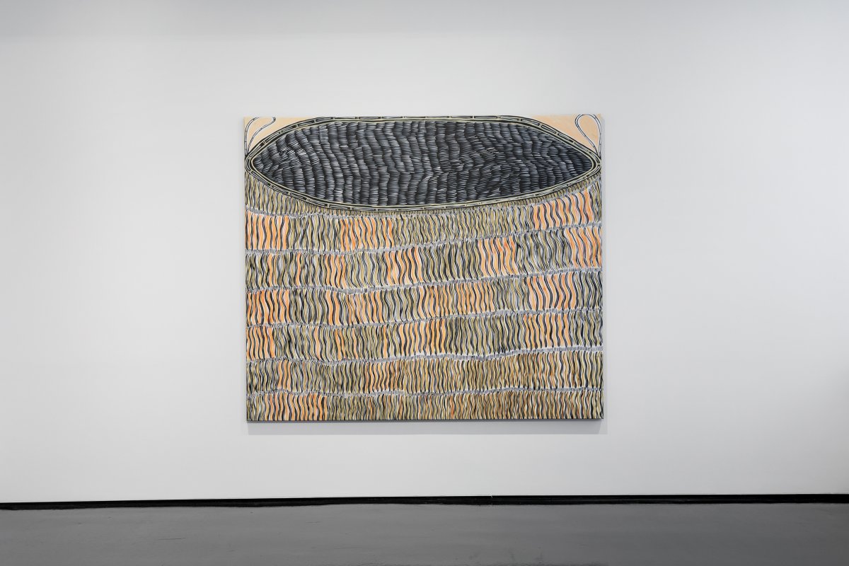 Kieren Karritpul, Fish Basket in the Water, 2022
