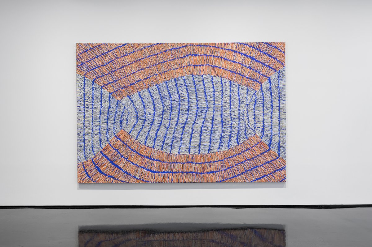 Kieren Karritpul, Blue Fish Net, 2022