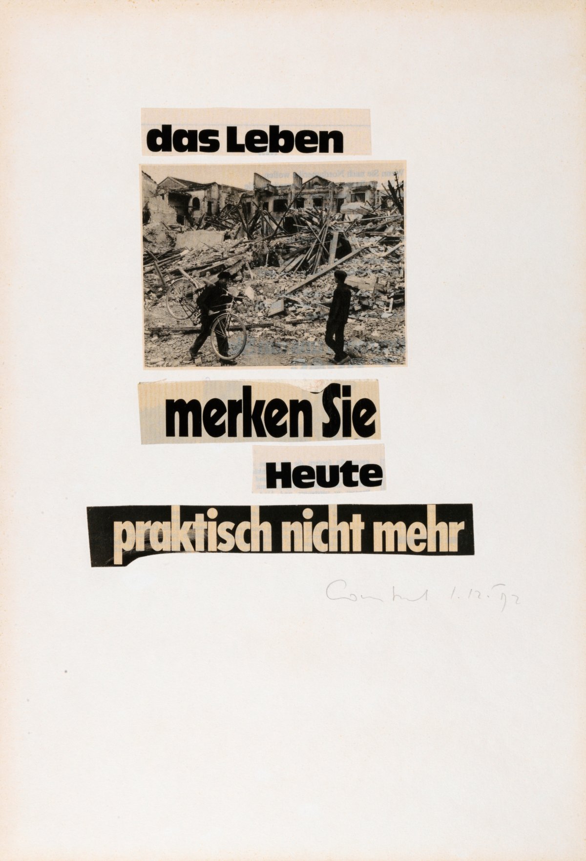 Constant, Life / Das Leben, 1972