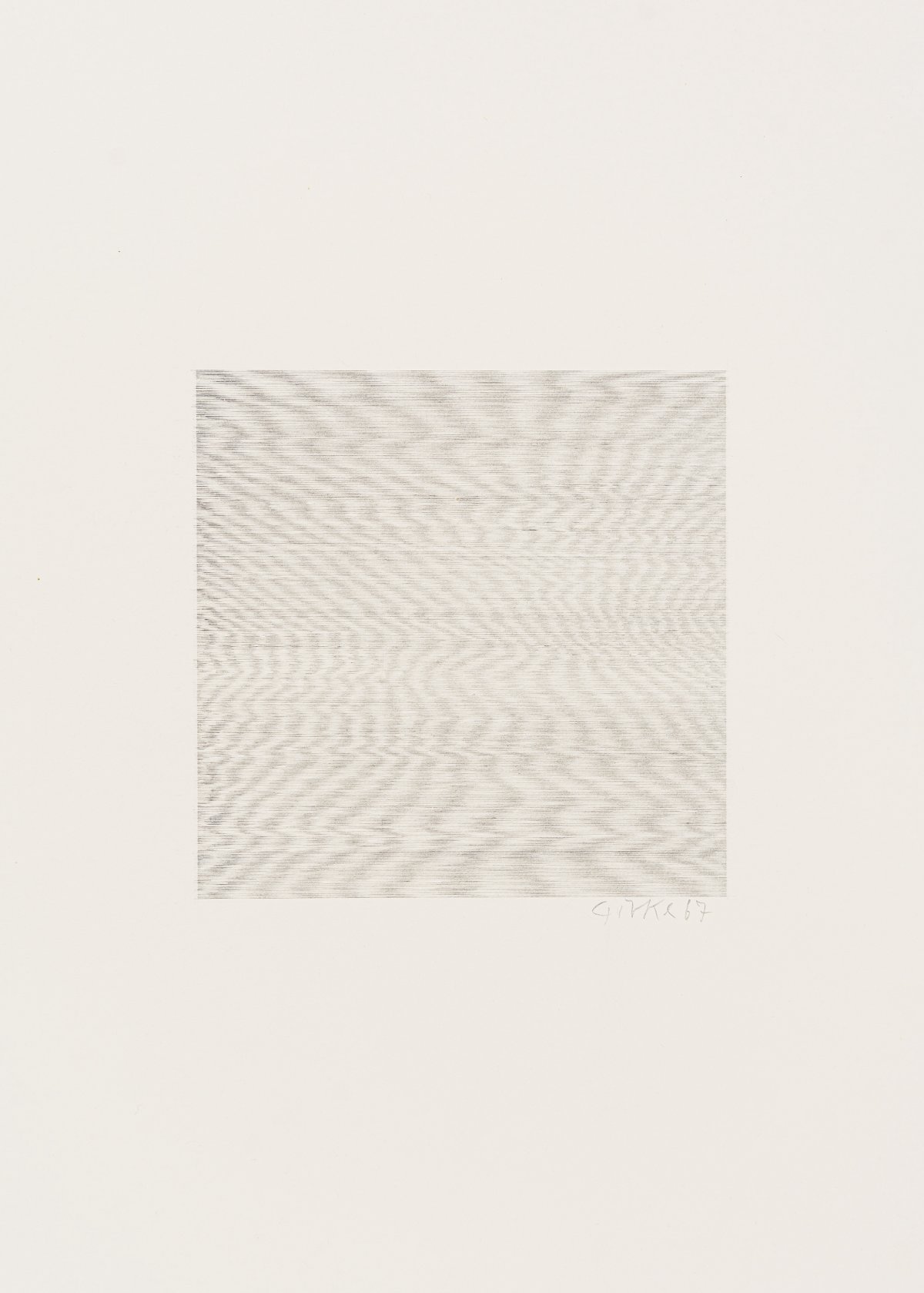 Raimund Girke, Untitled (RN20891), 1967