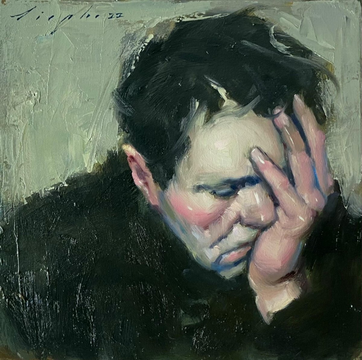 Malcolm Liepke, Hard Times, 2022