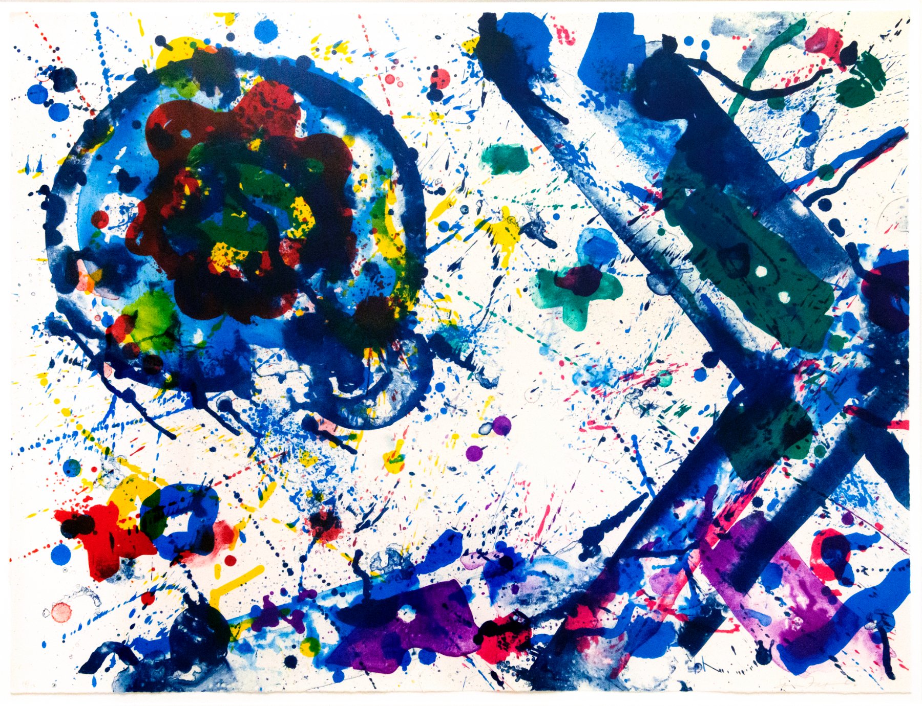 Sam Francis, Untitled (SFE-308), 1986