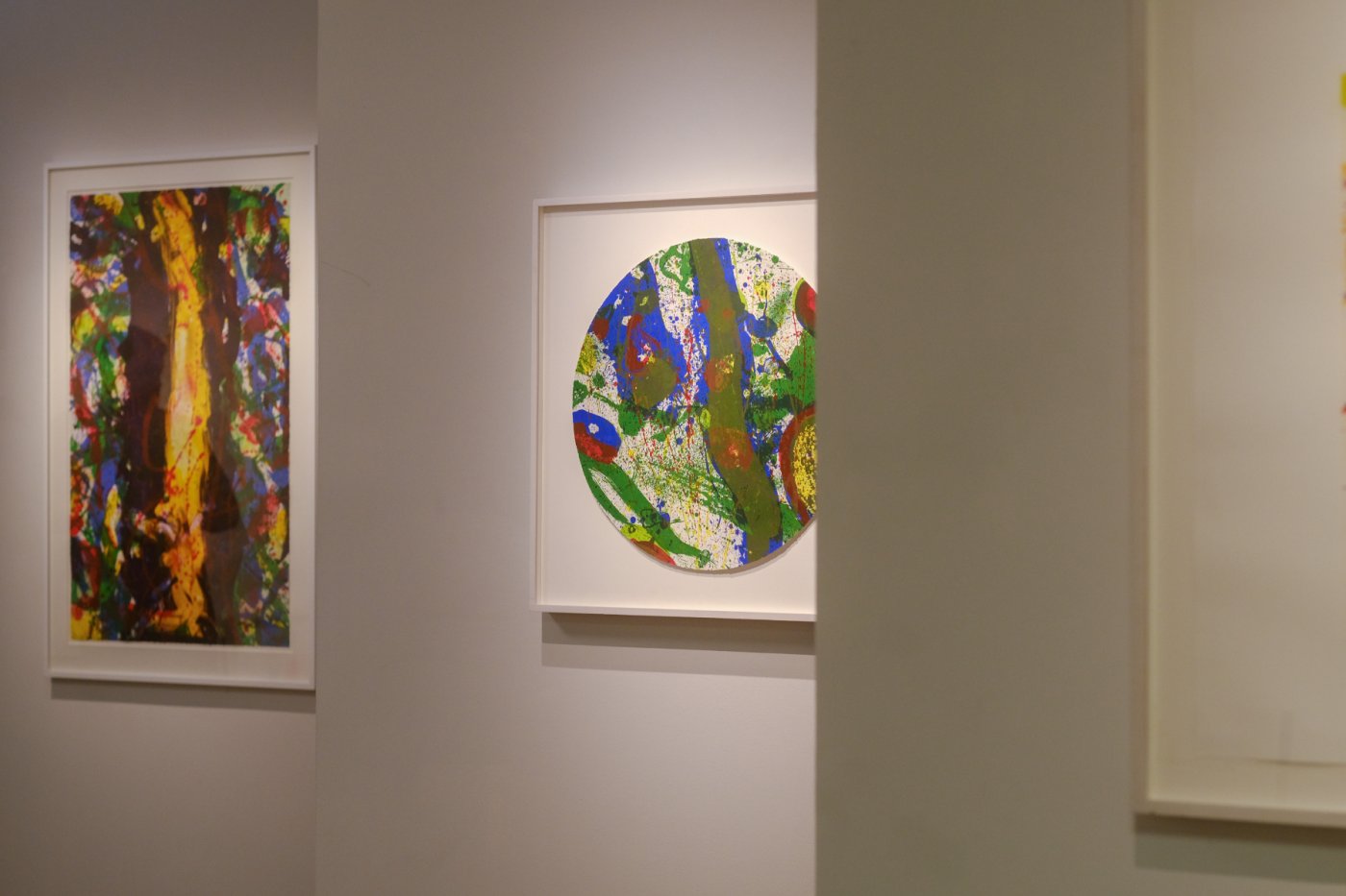 Installation image for The Prints of Sam Francis, at Shapero Modern