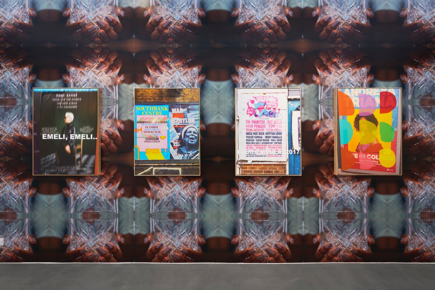 Installation image for Sonia Boyce: Just for the Record, at Simon Lee Gallery