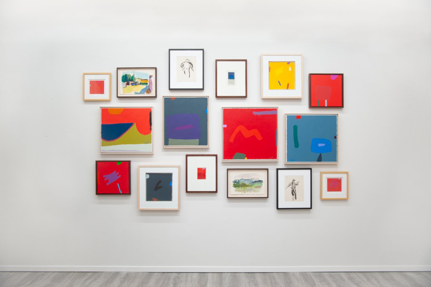 Installation image for Dorothy Fratt: Paint the Town Red, at Pazo Fine Art