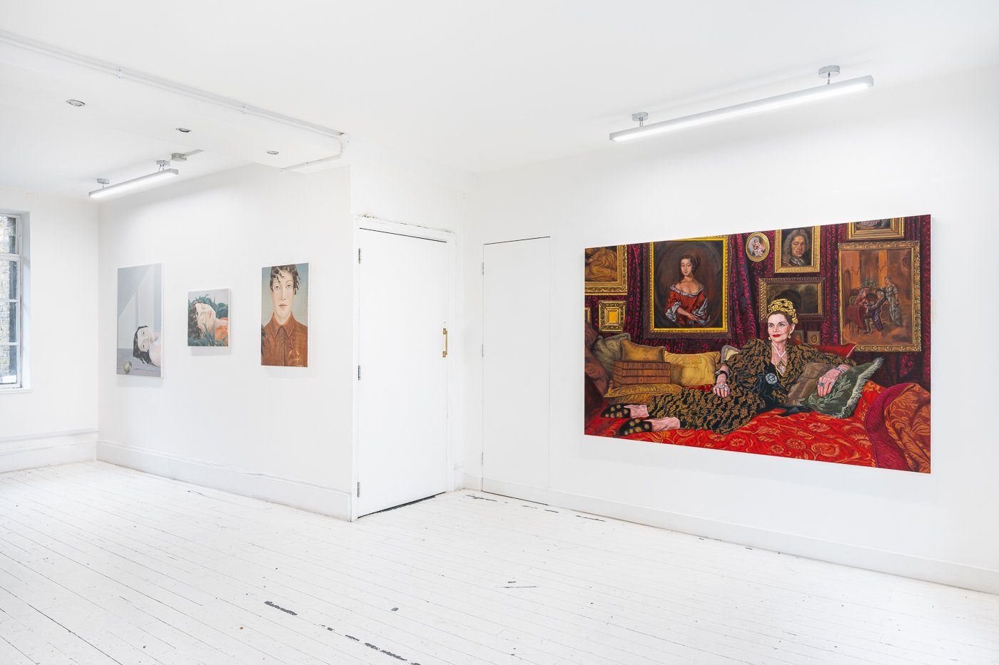 Installation image for Dialogue, at The Artist Room