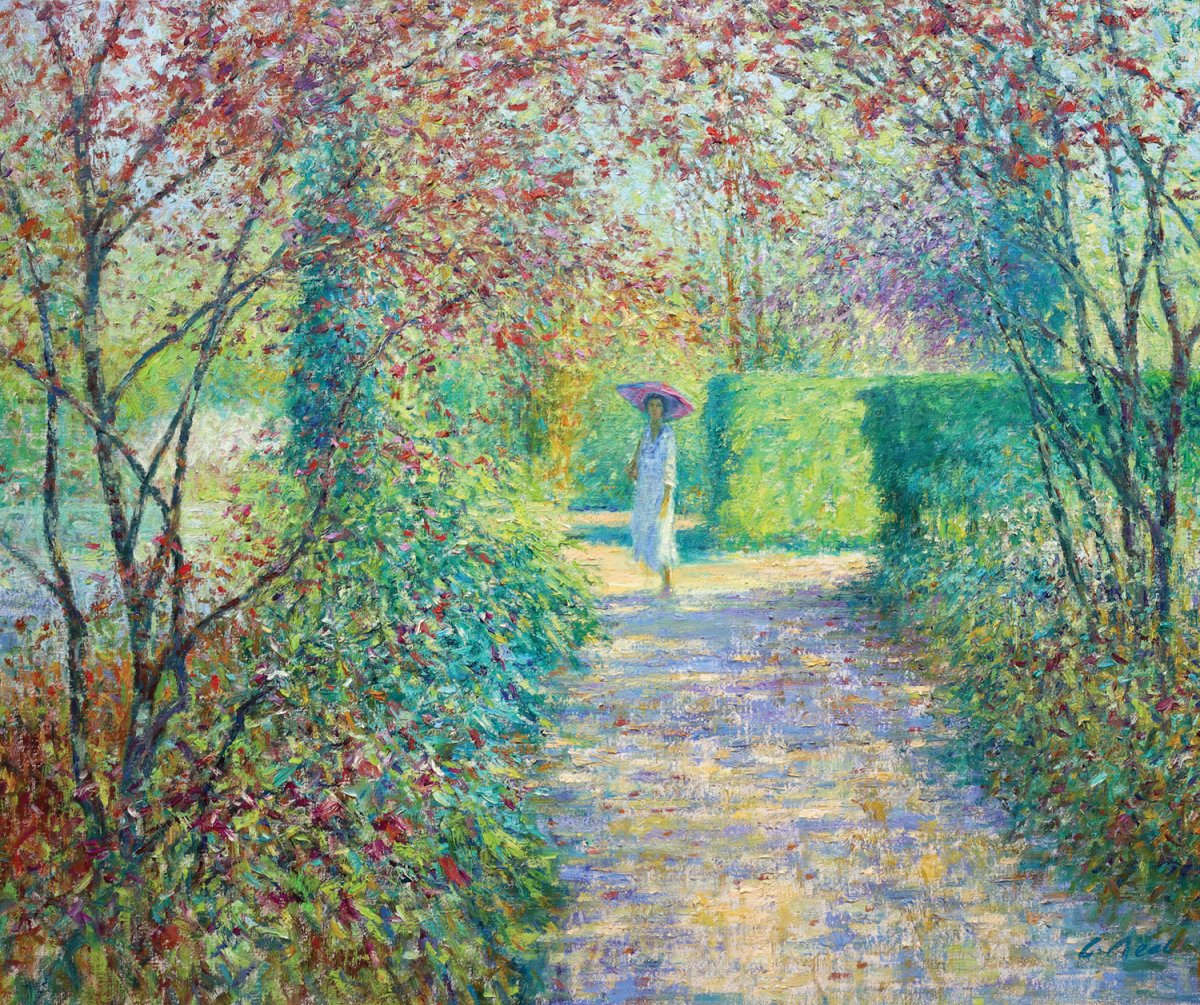 Charles Neal, ‘The Secret Garden Morning Light Blenheim Palace