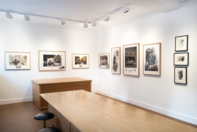 Image for Ernest Pignon-Ernest: De traces en empreintes, at Galerie Lelong