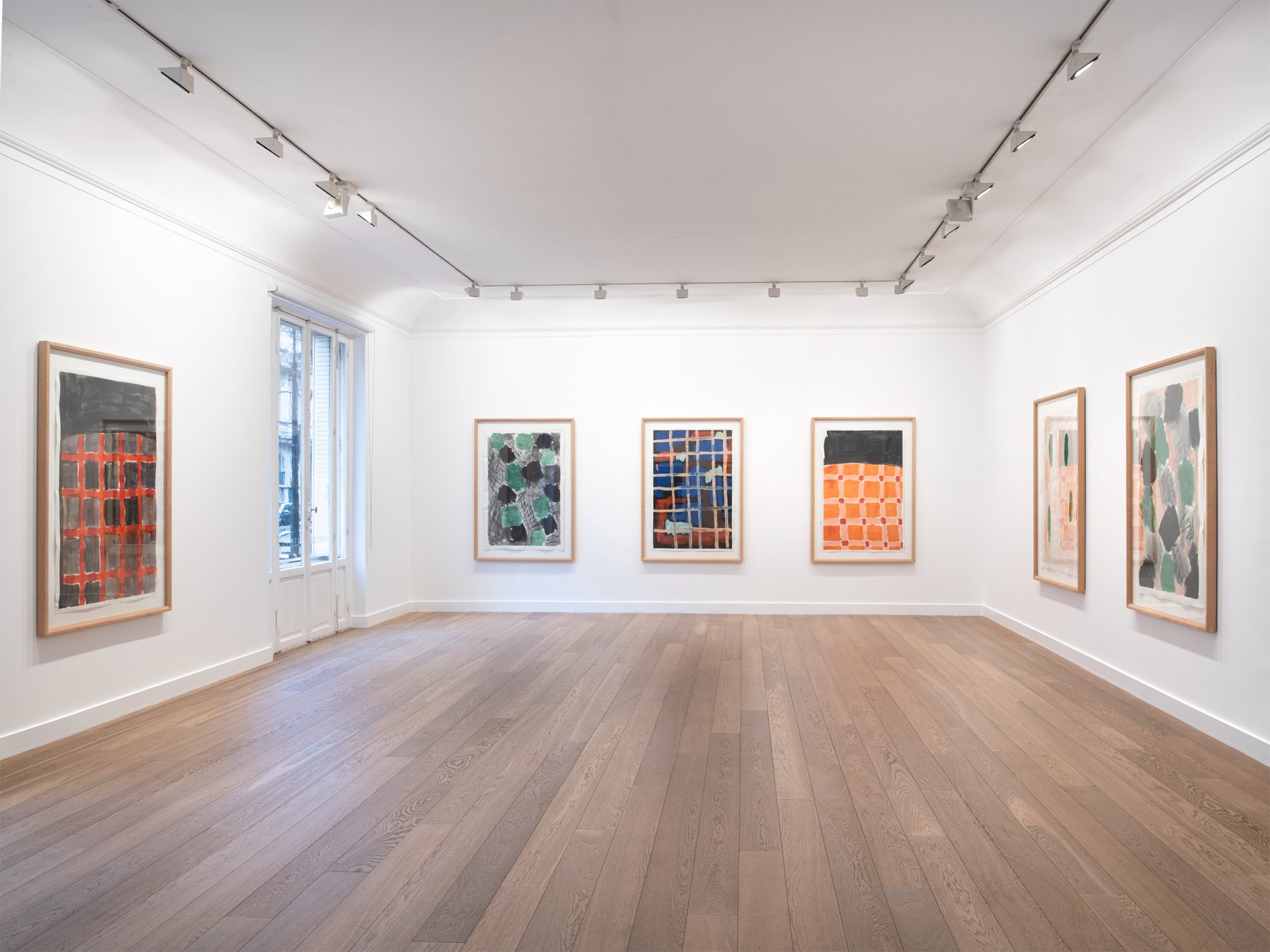 Image for Günther Förg: Peintures sur Canson, at Galerie Lelong