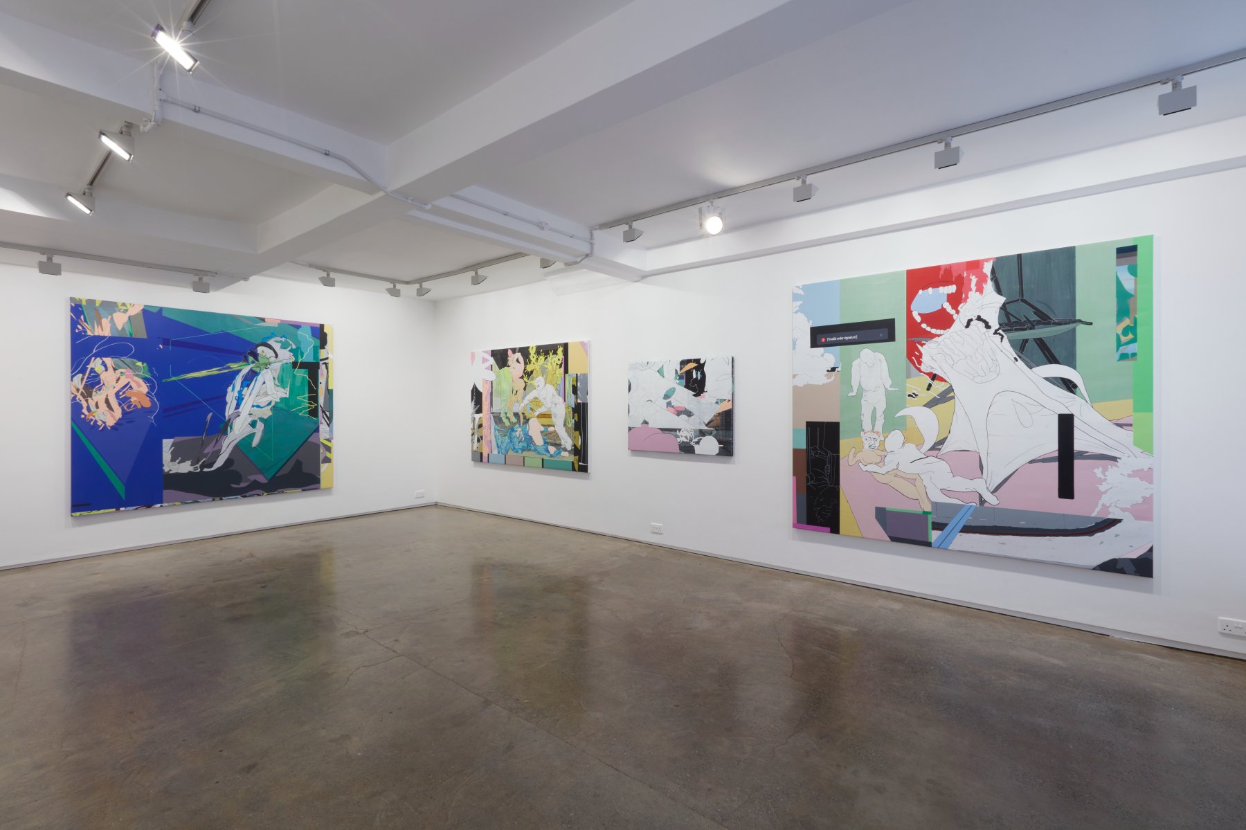 Image for Zhong Wei: Invalid Order Signature, at Larkin Durey