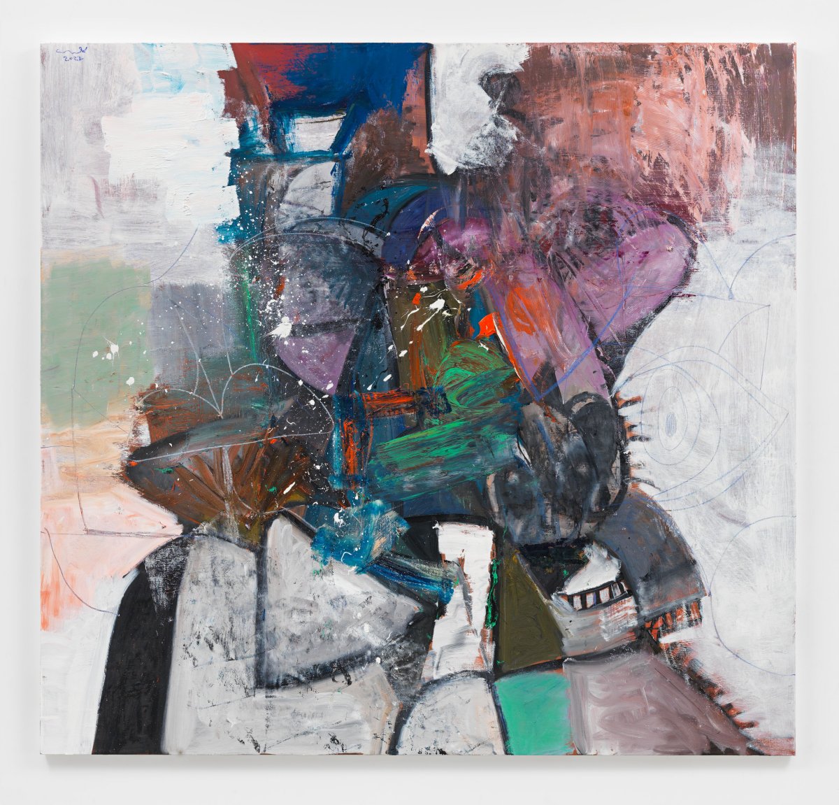 George Condo, Insanity, 2022