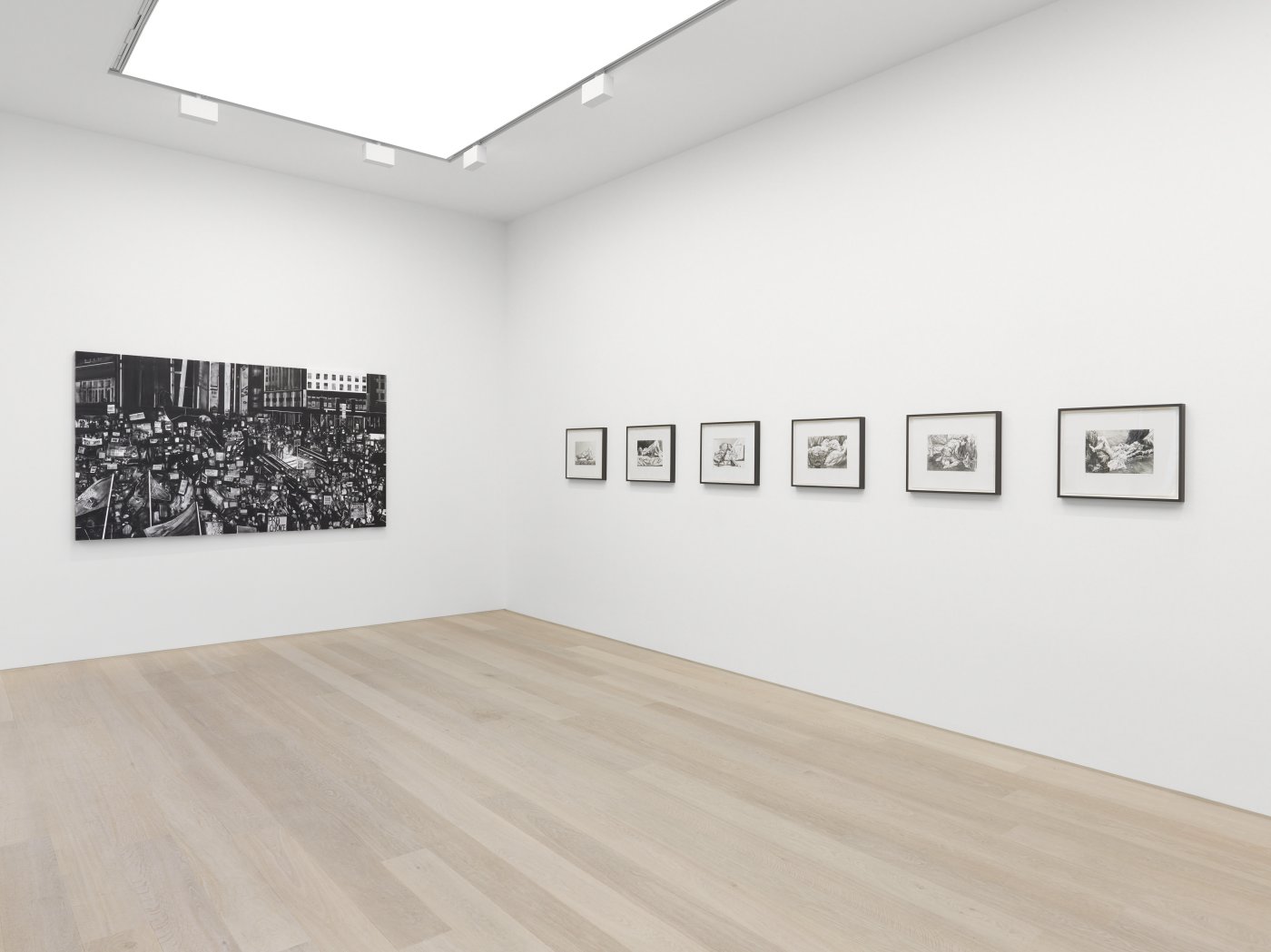 Installation image for Image as Protest: Joy Gerrard & Paula Rego, at Cristea Roberts Gallery