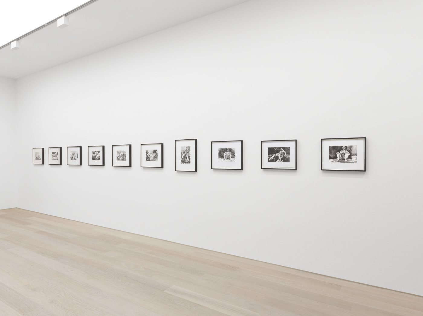 Installation image for Image as Protest: Joy Gerrard & Paula Rego, at Cristea Roberts Gallery