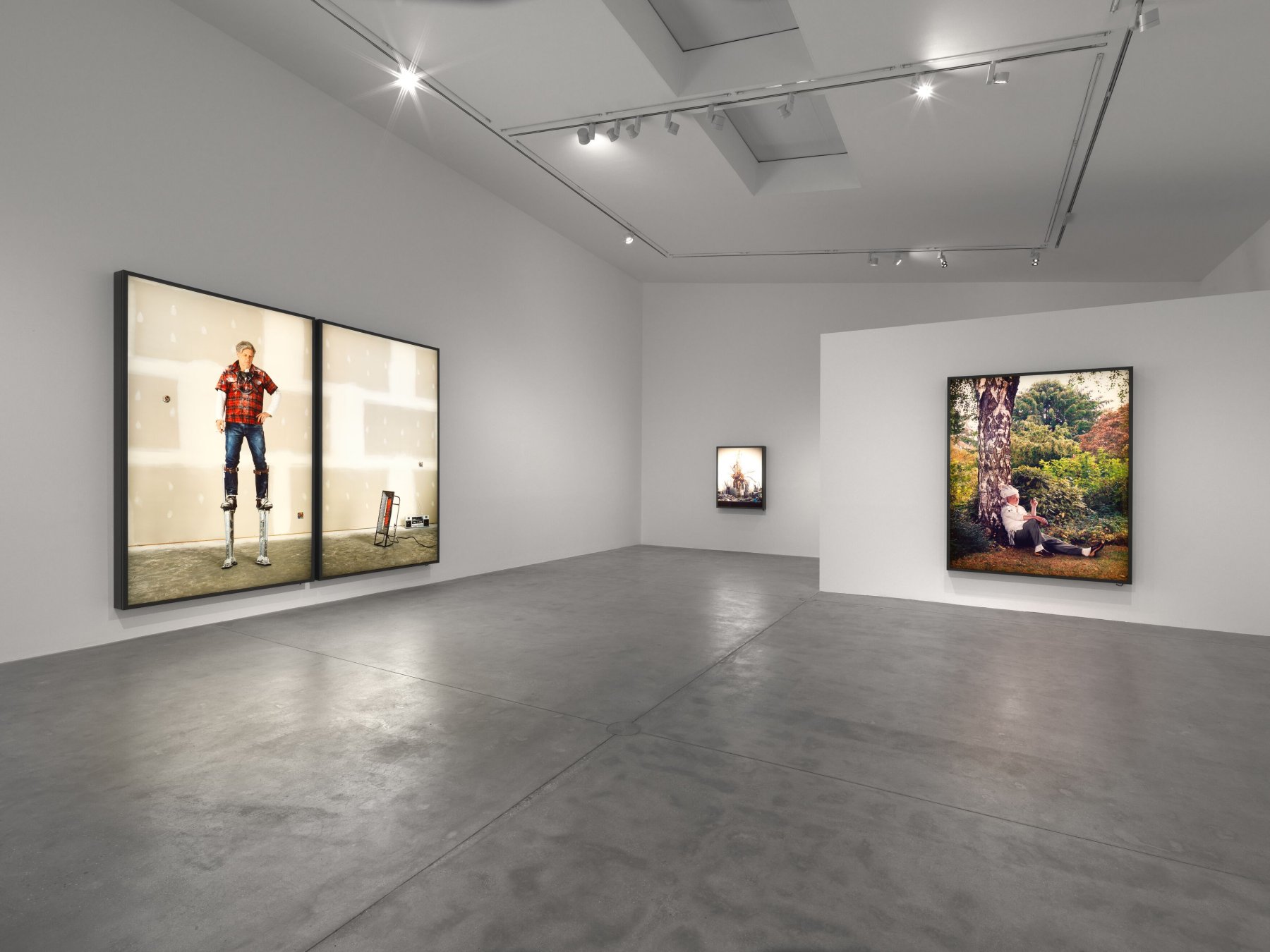 Installation image for Rodney Graham. Getting it Together in the Country, at Hauser & Wirth