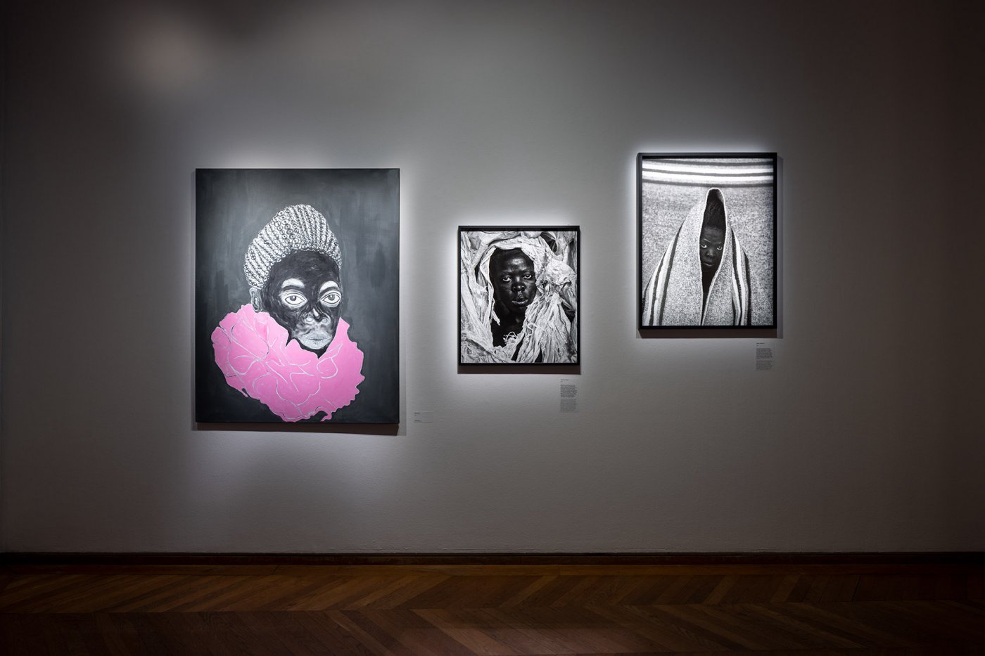 Installation image for Zanele Muholi, at MEP - Maison Européenne de la Photographie