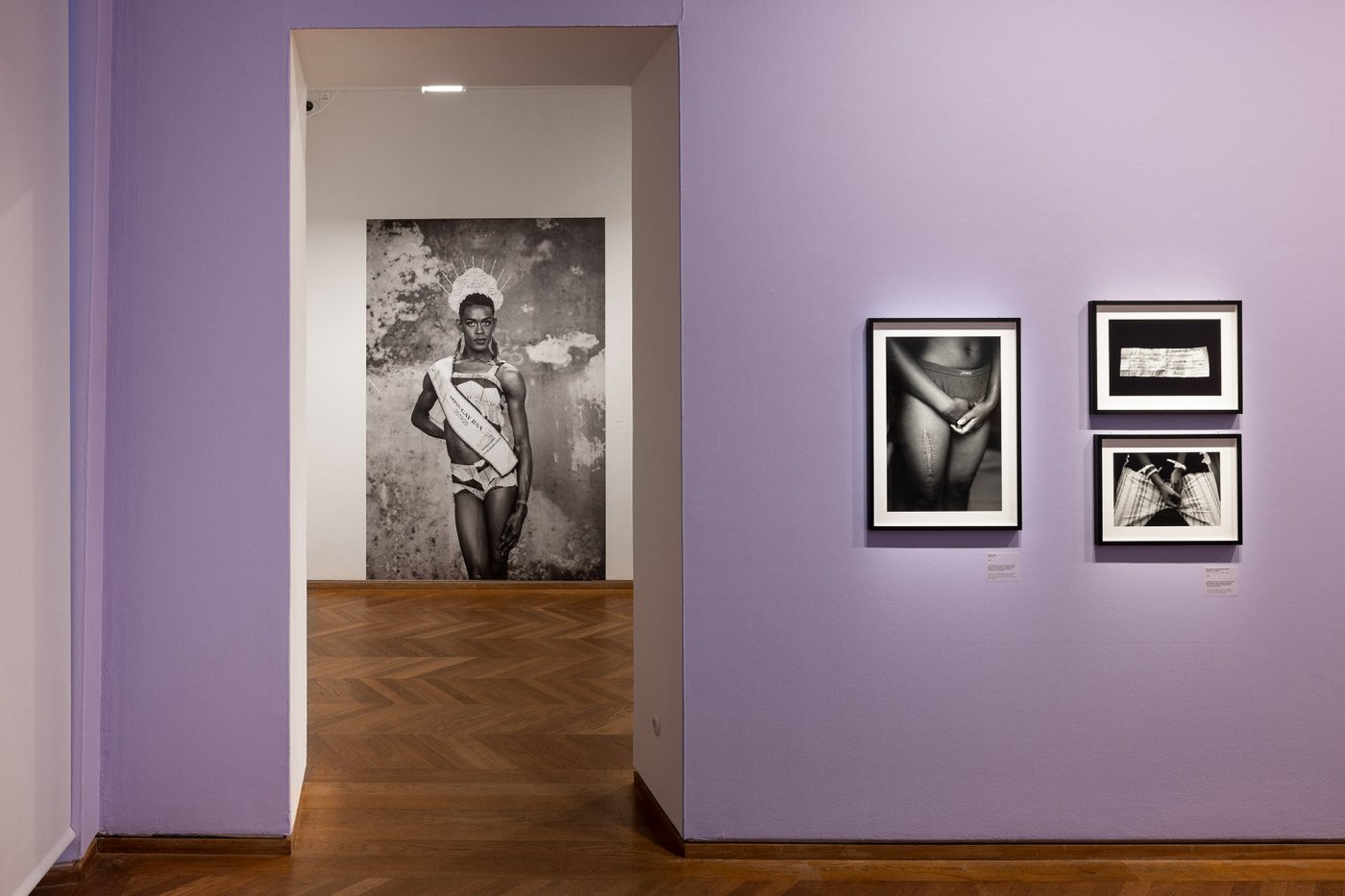 Installation image for Zanele Muholi, at MEP - Maison Européenne de la Photographie