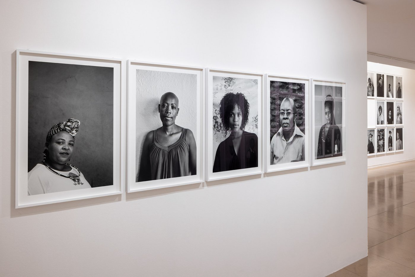 Installation image for Zanele Muholi, at MEP - Maison Européenne de la Photographie