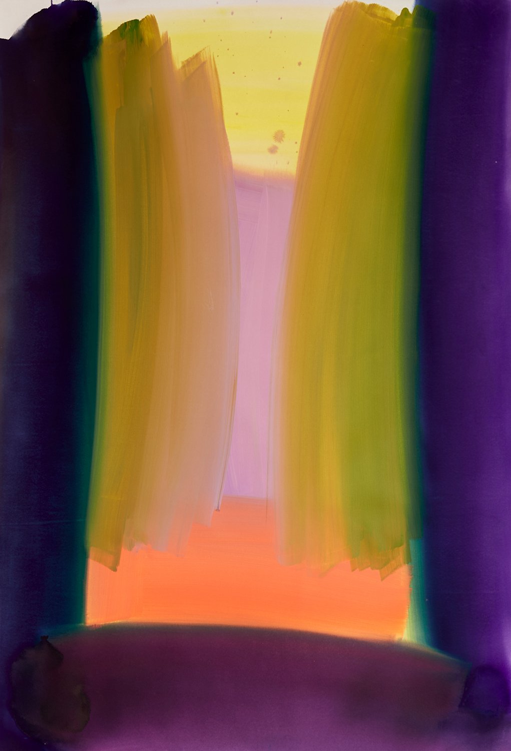 Ptolemy Mann, Alqa (Violet Monolith), 2022