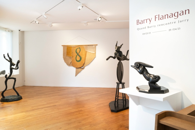 Image for Barry Flanagan: Quand Barry rencontre Jarry, at Galerie Lelong Matignon
