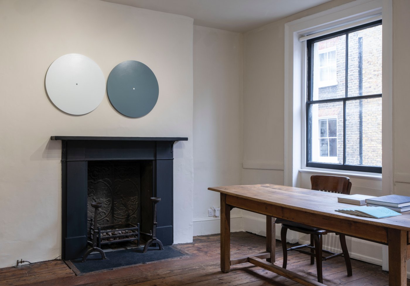 Installation image for Tess Jaray: For Your Eyes Only, at Karsten Schubert