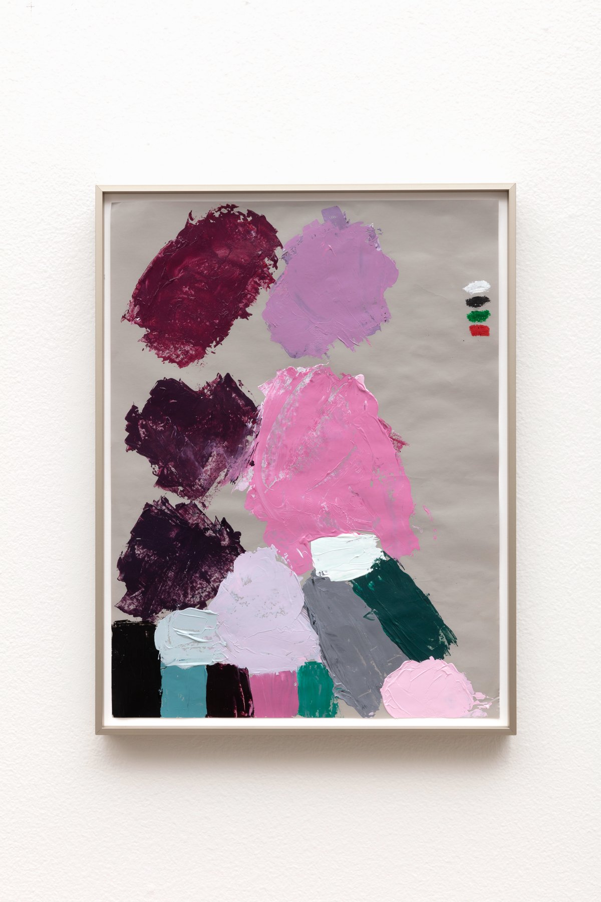 Palette (red, green), 2023