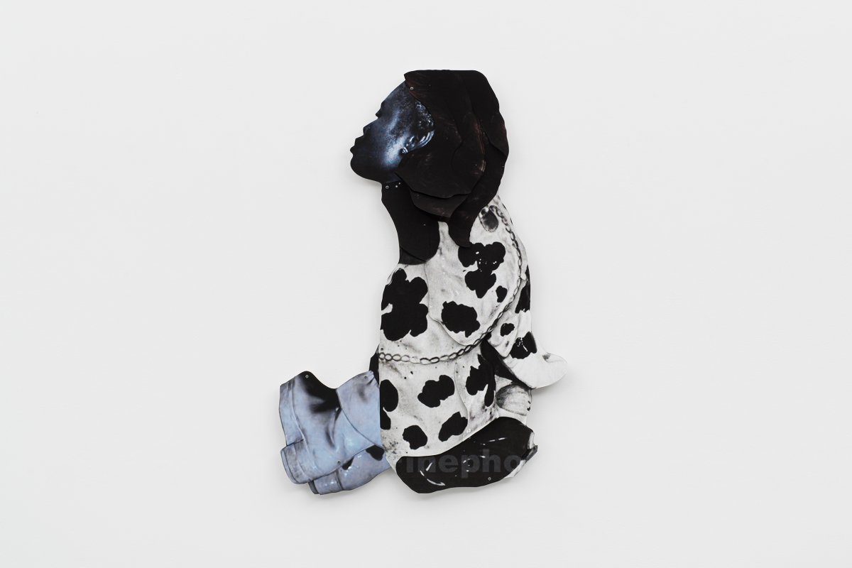 Frida Orupabo, Leather on skin, 2022