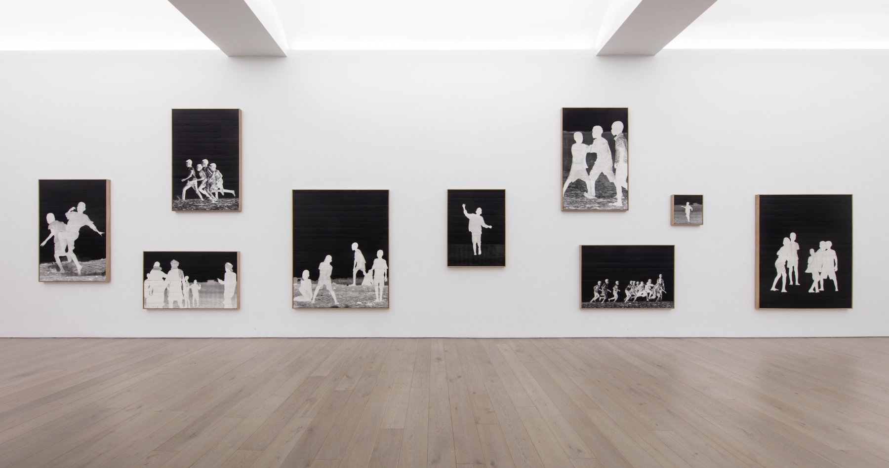 Installation image for JR: Les Enfants d'Ouranos, at Perrotin
