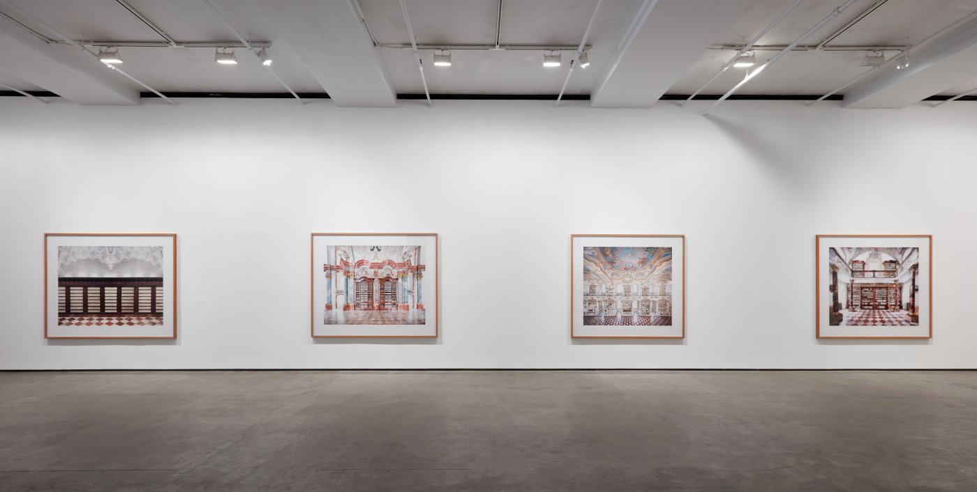 Installation image for Candida Höfer: Heaven on Earth, at Sean Kelly Gallery