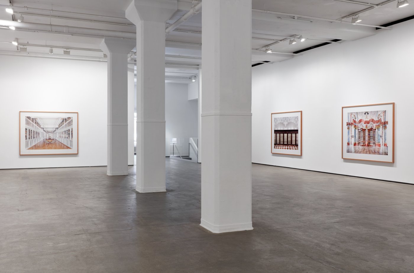 Installation image for Candida Höfer: Heaven on Earth, at Sean Kelly Gallery