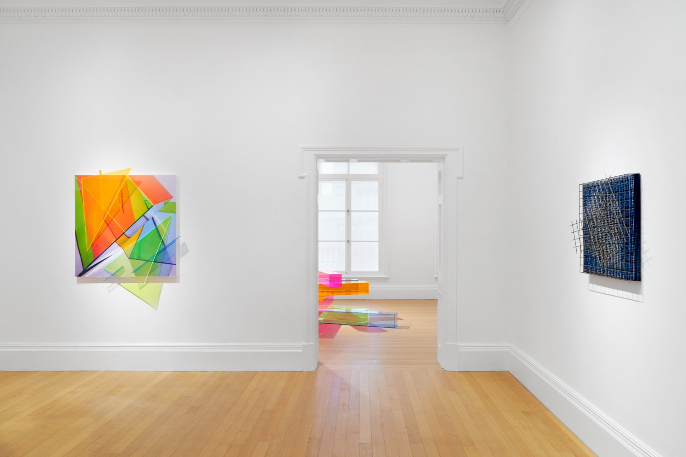 Installation image for Barbara Kasten: Present Continuous, at Thomas Dane Gallery